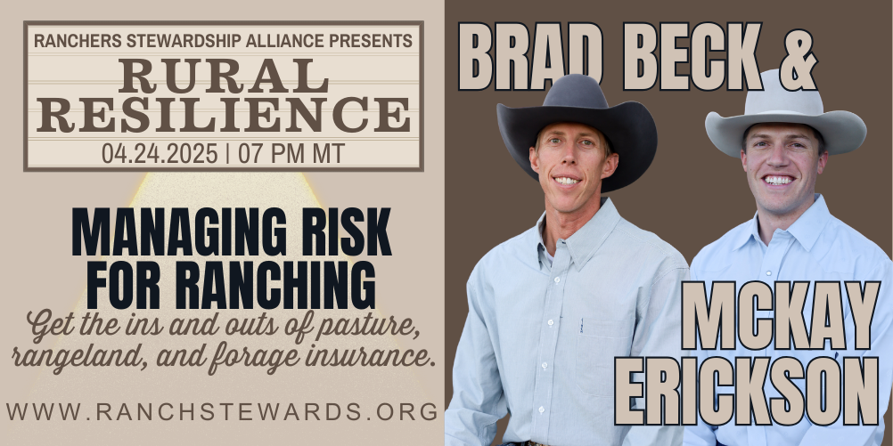 Rural Resilience - Managing Risk for Ranching